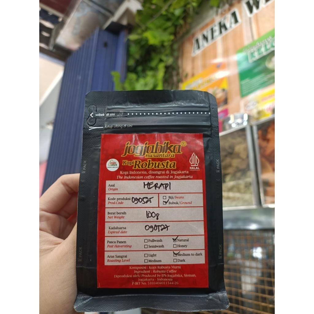

kopi merapi robusta bubuk