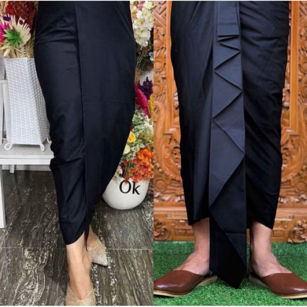 Rare Kembar Udeng Bali Kamen Lembaran | Setengah Jadi Pria || Hitam & Putih