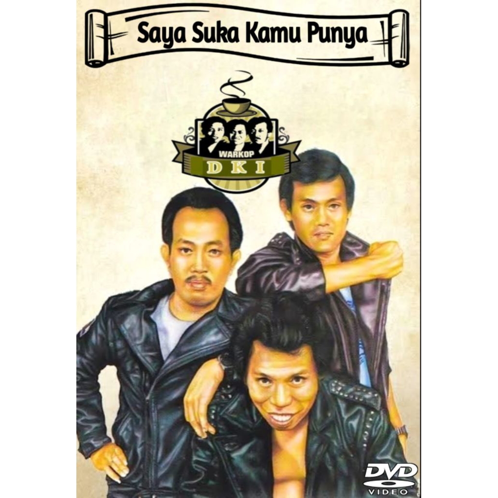 KASET DVD WARKOP DKI SAYA SUKA KAMU PUNYA - KASET DVD WARKOP - KASET DVD NOSTALGIA - KASET DVD WARKO