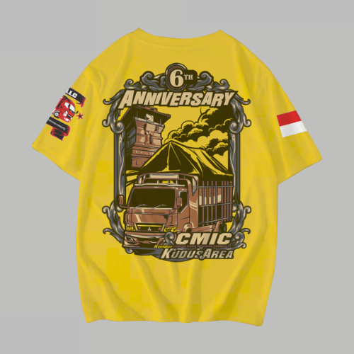 Promo Kaos Truck Cmic Anniversary Kudus 6Th Kaos Truck Mania Kaos Distro Truck Mania Cmic Indonesia 