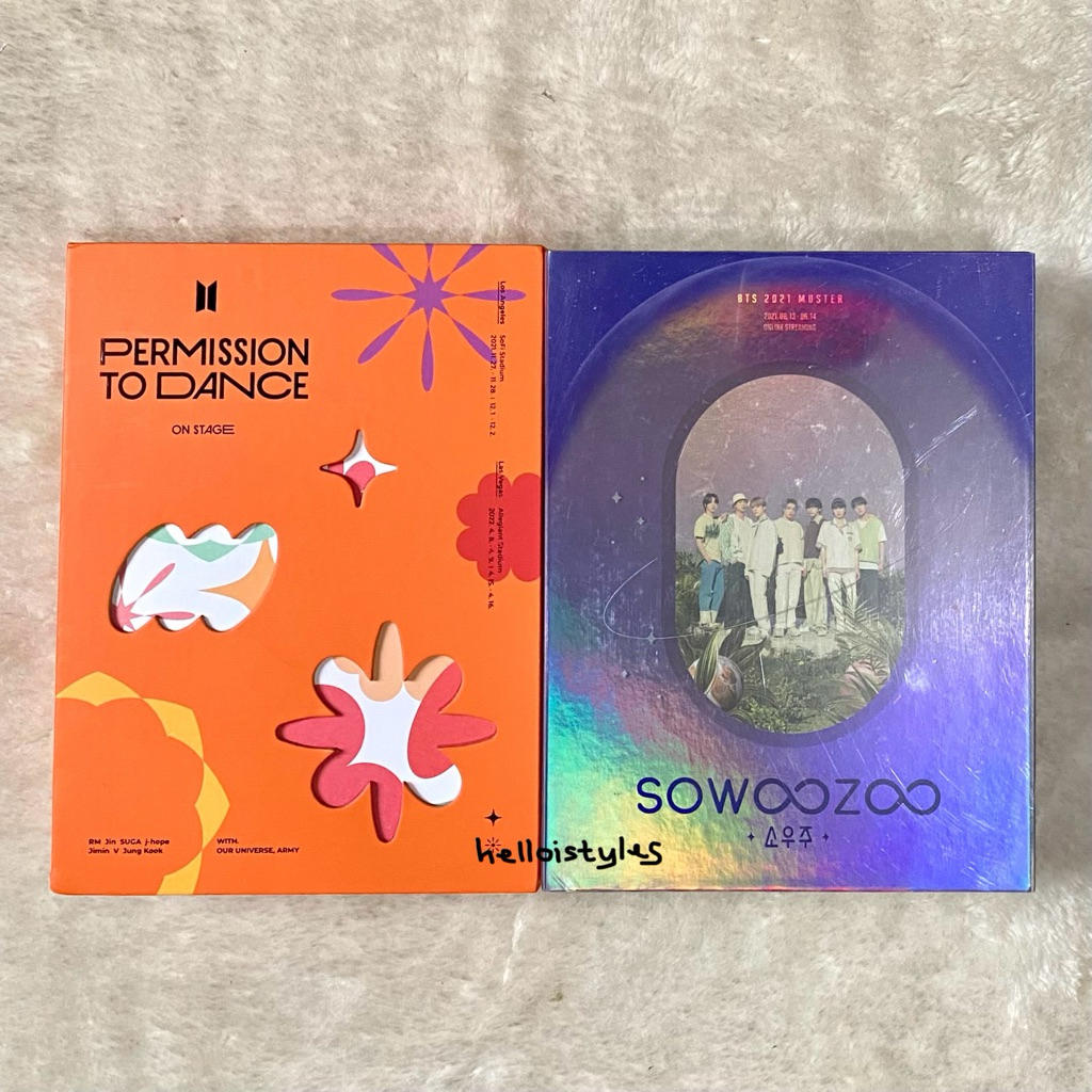 DVD BTS Digicode Permission To Dance PTD LA LV Sowoozoo Winter Package Official