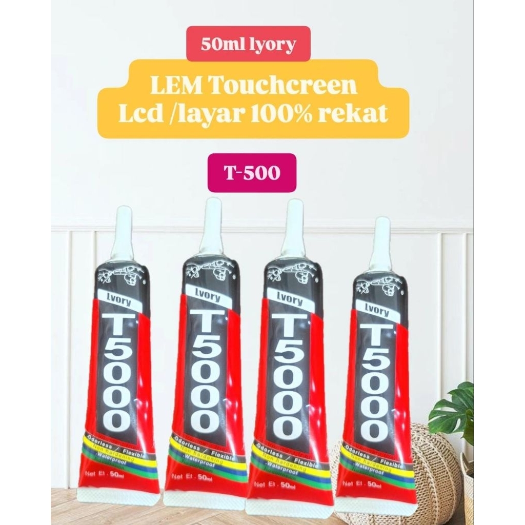 

LEM TOUCHSREEN zhanlida _t700_ 50ml *hitam* 100% tahan