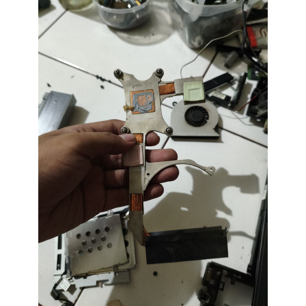 heatsink bawah laptop dell e6400 ori