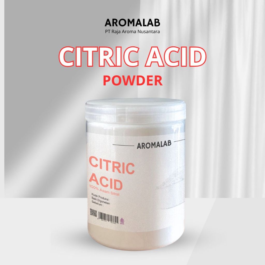 

AROMALAB - Citric Acid Asam Sitrat Kemasan Food Grade