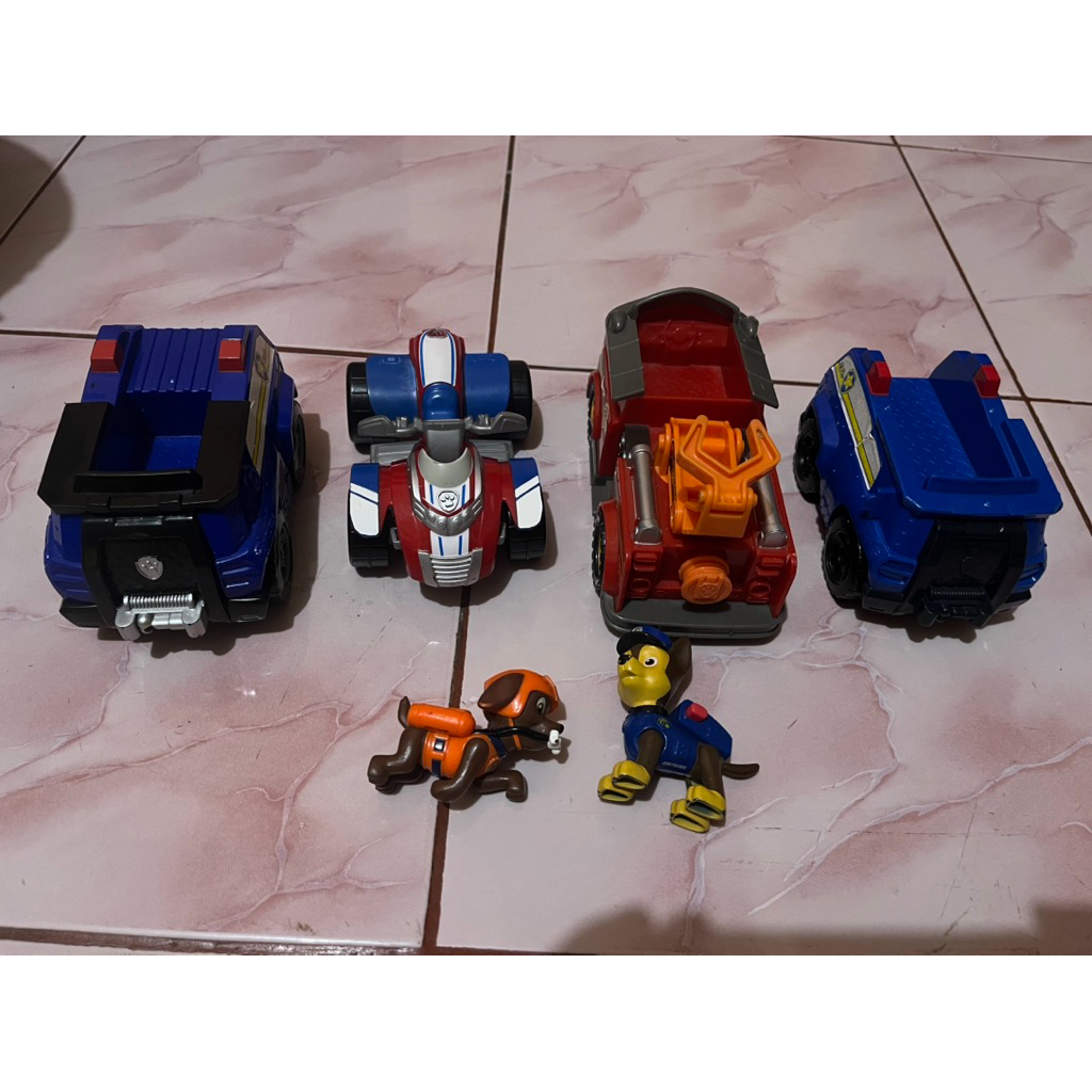 Preloved Mobil Paw Patrol (Bisa satuan/take all)