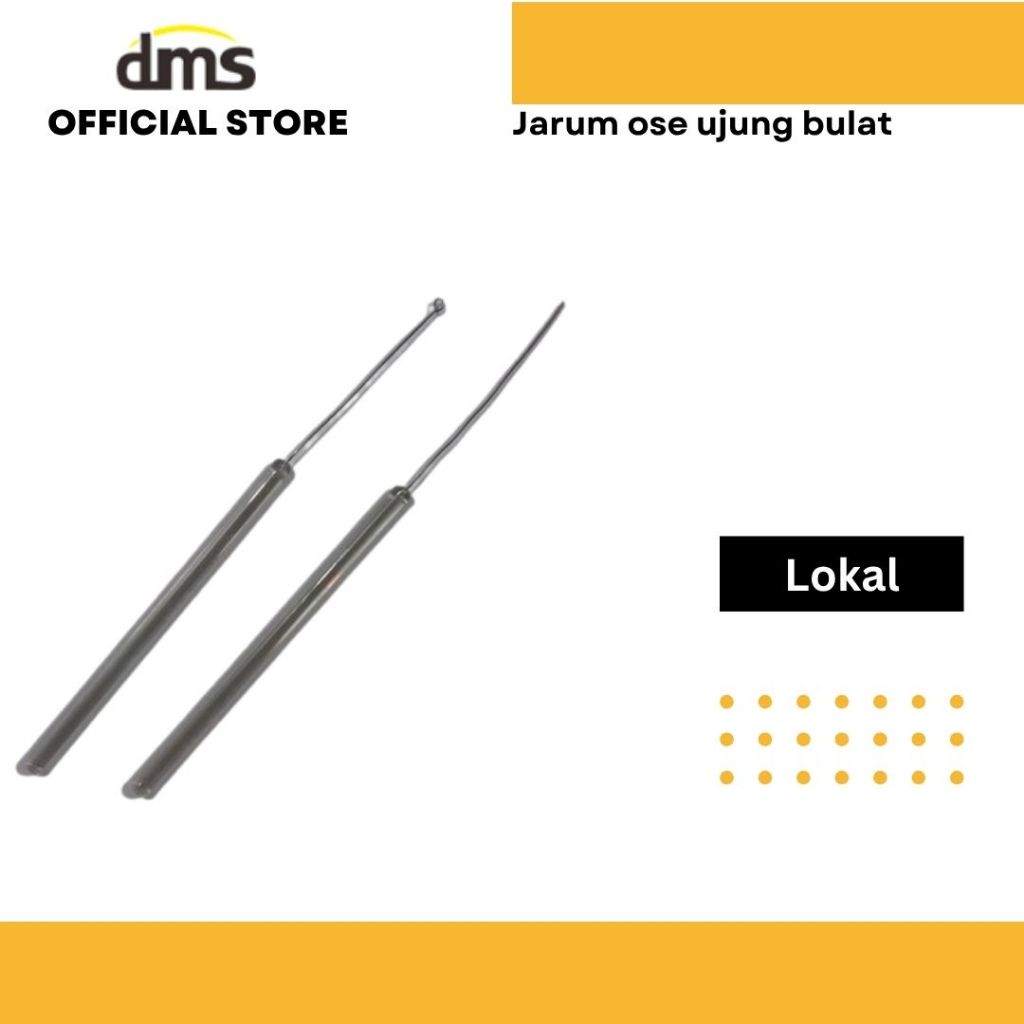 Jarum Ose Ujung Bulat Laboratorium