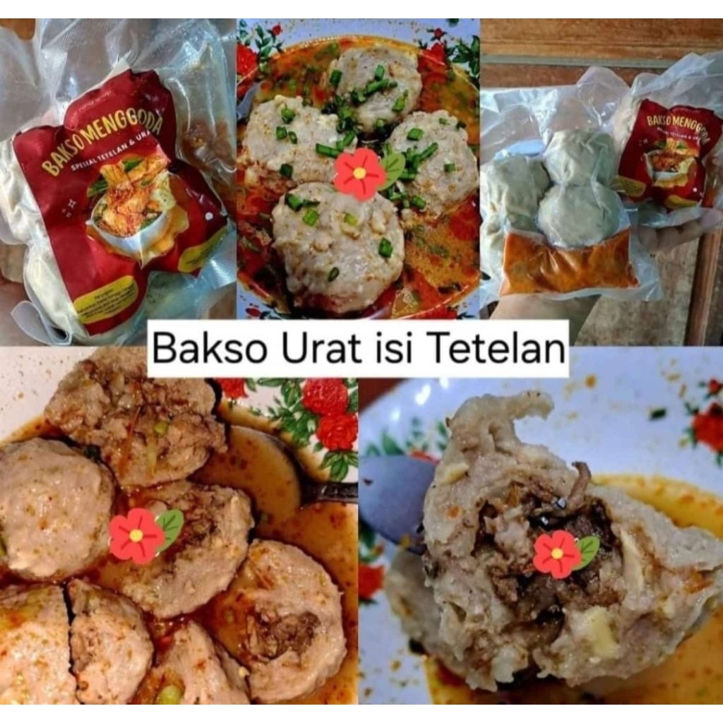 

Bakso menggoda tetelan urat yukning