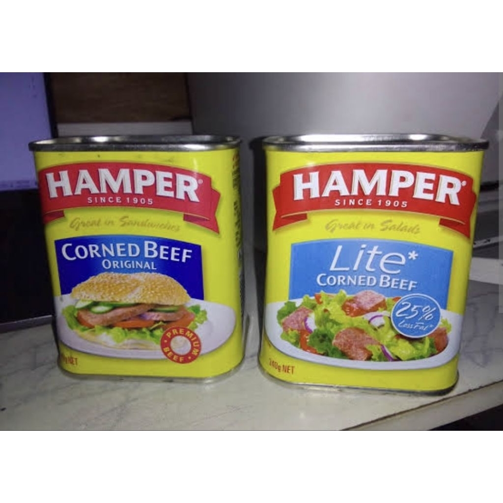 

Hamper Corned Beef Lite Original 340g Kornet Sapi