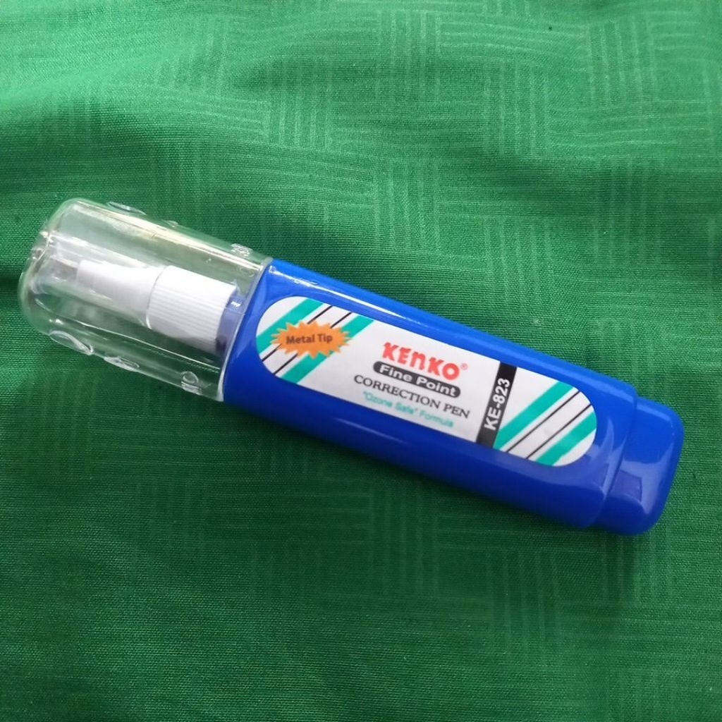 

Correction Pen Kenko Biru KE-823 Tipe Ex