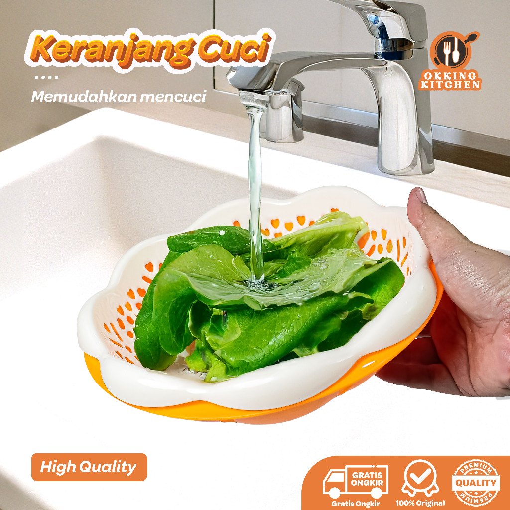 Keranjang buah sayuran | Tempat buah dan sayur plastik | Nampan plastik tempat buah P534