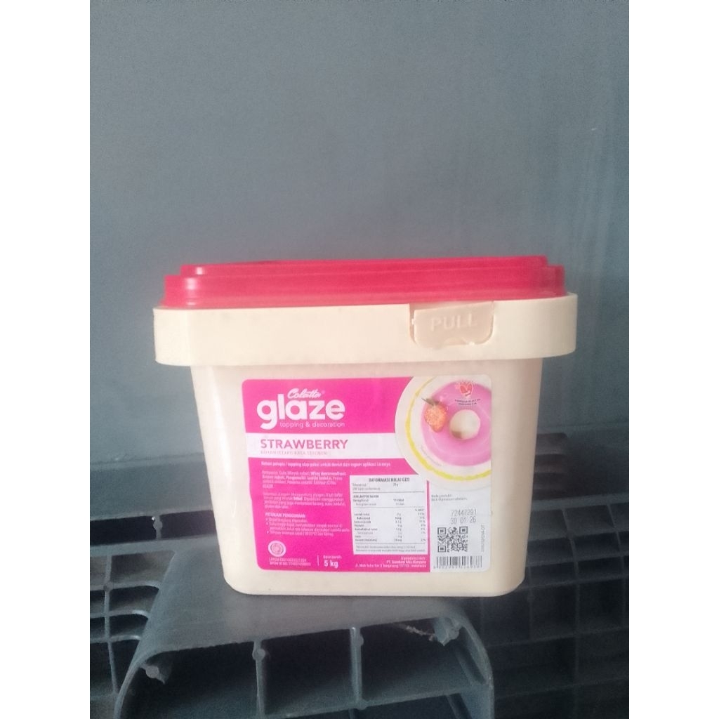 EMBER BEKAS GLAZE BENTUK KOTAK DENGAN TUTUP.