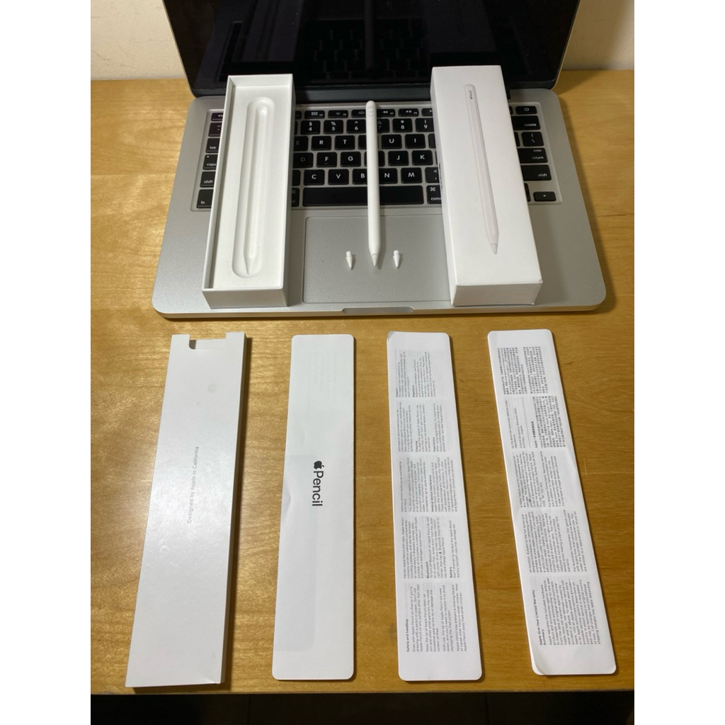 Apple Pencil Gen 2nd Magetic Fullset Original | Bekas