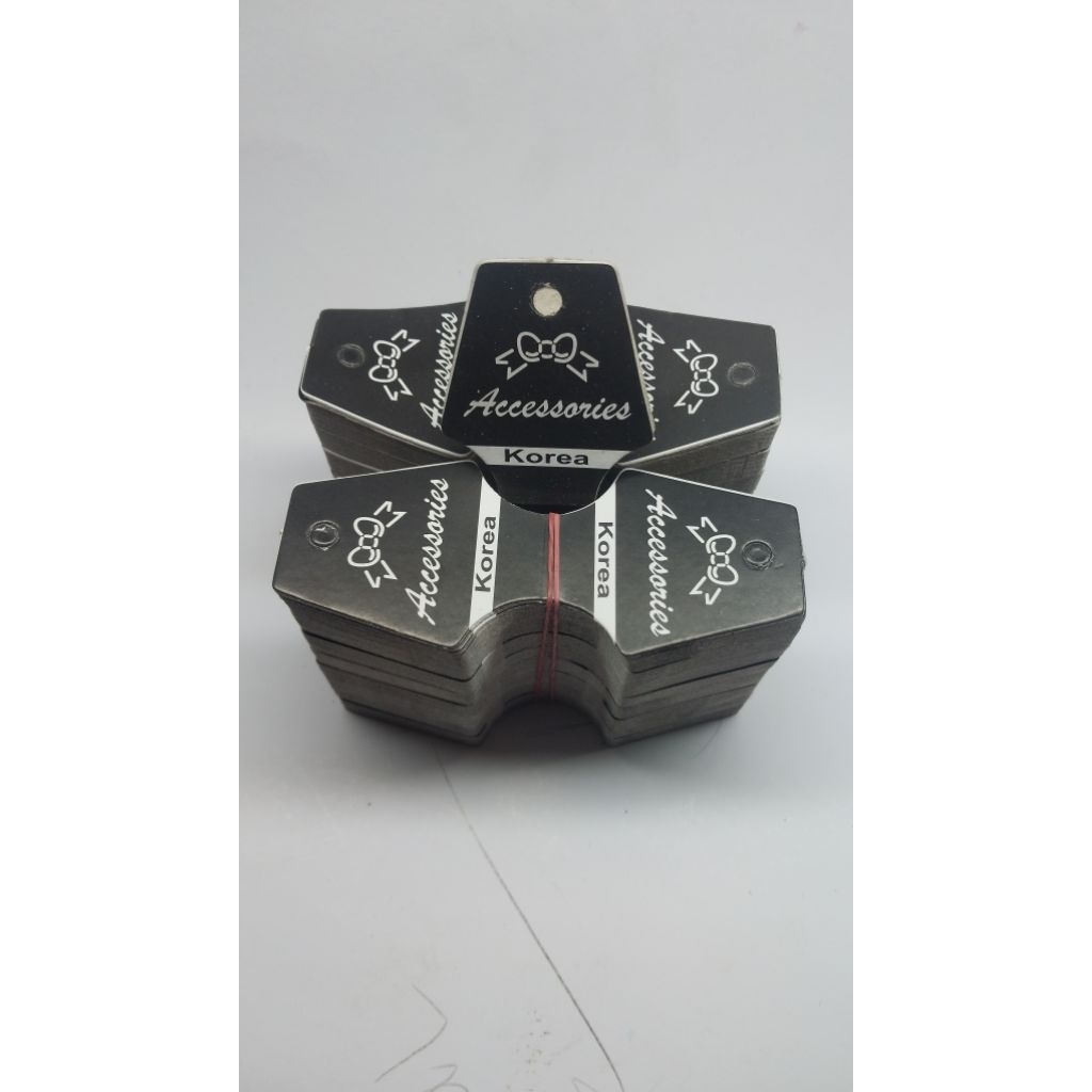 

[Paket combo 5 iket ] Label hangtag gantungan accesories