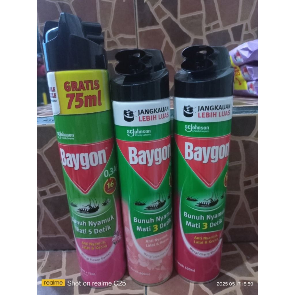 baygon semprot 600ml