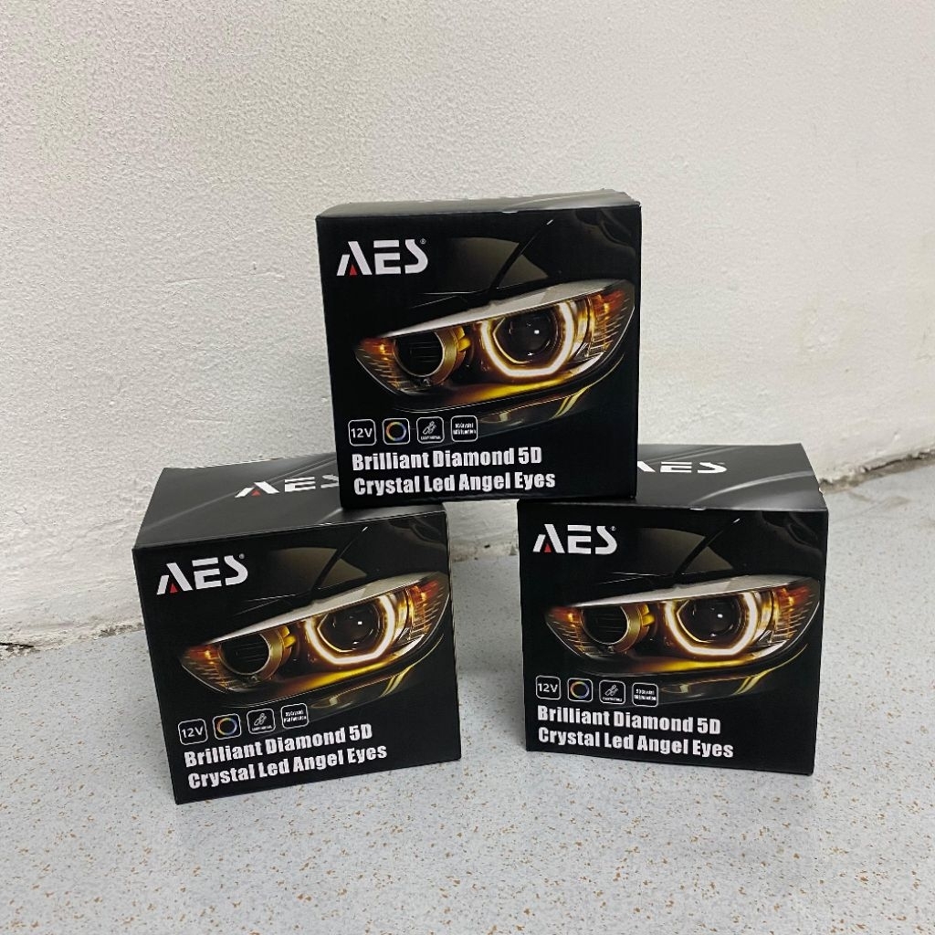 Shroud 3 Inch AES RGB Crystal Led 5D (Harga Sepasang)