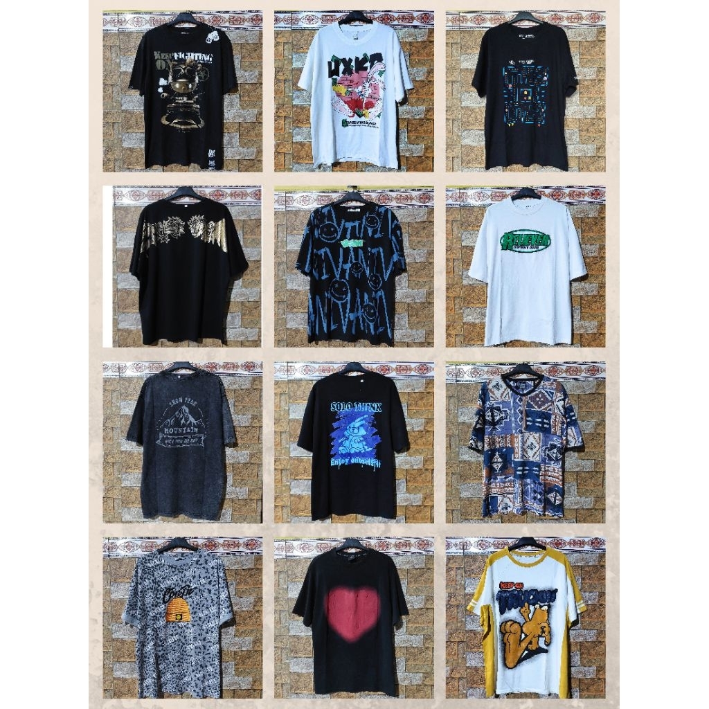 Kaos Pria Second Branded Part 2