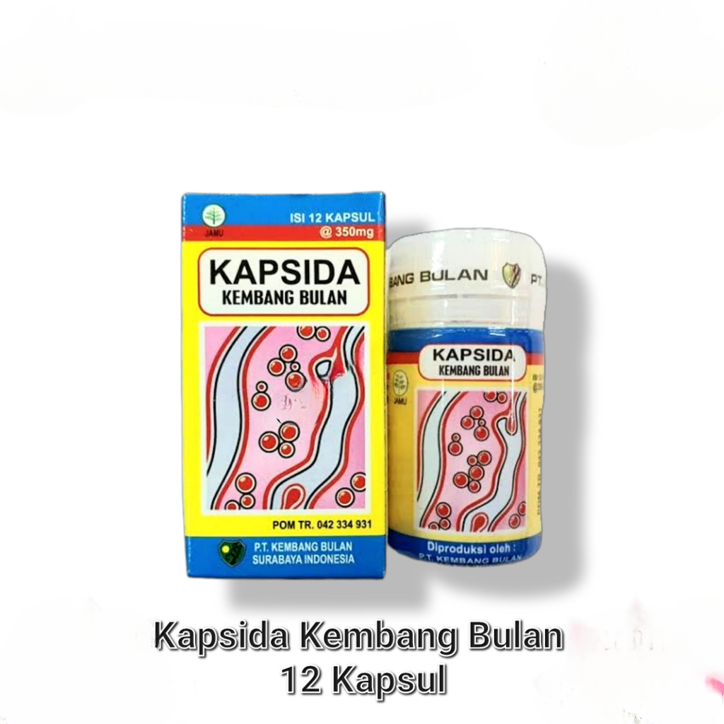 KAPSIDA Kembang Bulan Kapsul Bersih Darah