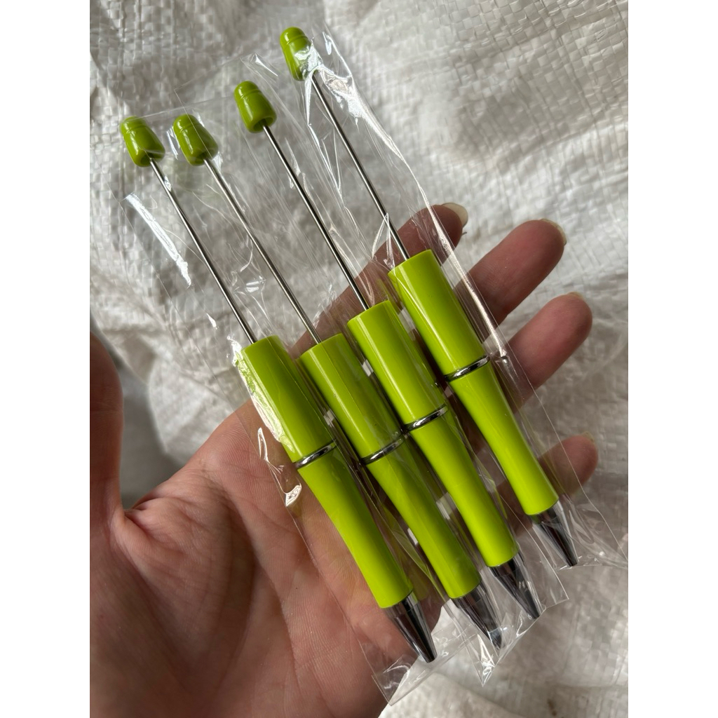 

PULPEN MANIK mote diy pen bisa pilih warna sesuai varian ecer pulpen hias || bolpoin manik || bolpen hias