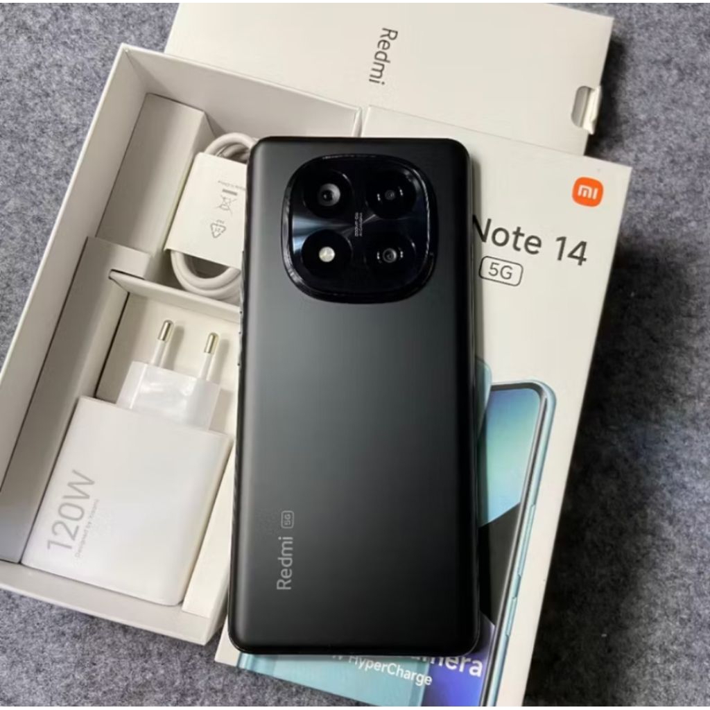 HP XIAOMI REDMI NOTE 14PRO PLUS 12/512 SECOND HITAM DOF DOP