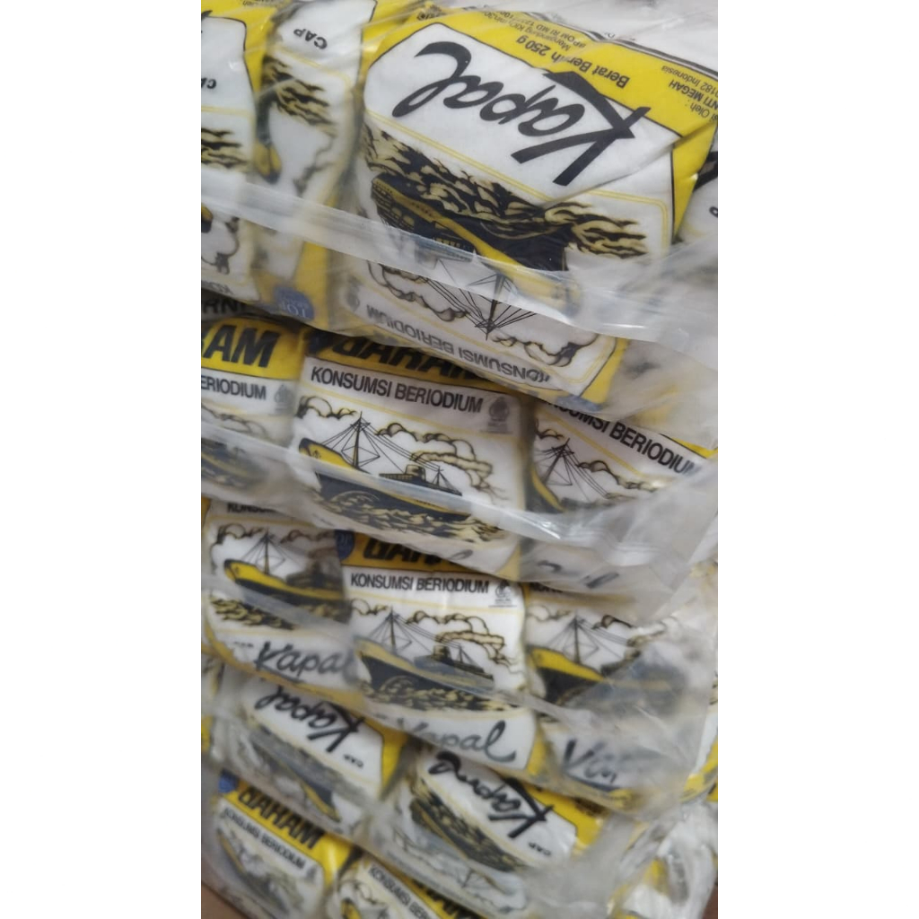 

Garam Kapal 250g 1 Bal