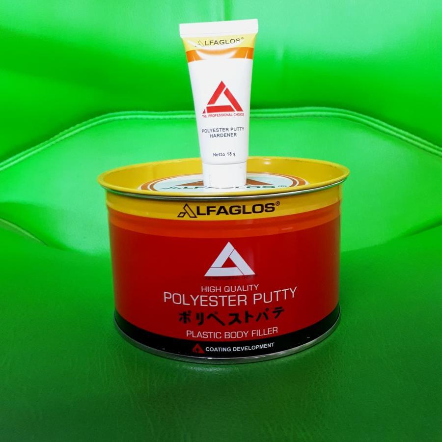ALFAGLOS Polyester Putty Dempul Besi