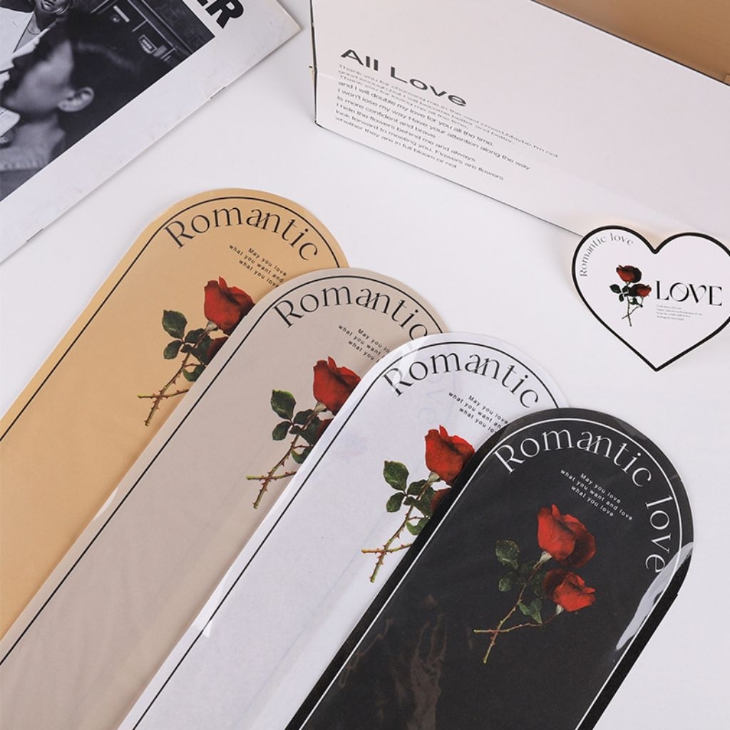 

(1 PACK) - PLASTICK BUNGA/SINGGLE FLOWERWRAPPING BOUQET OPP