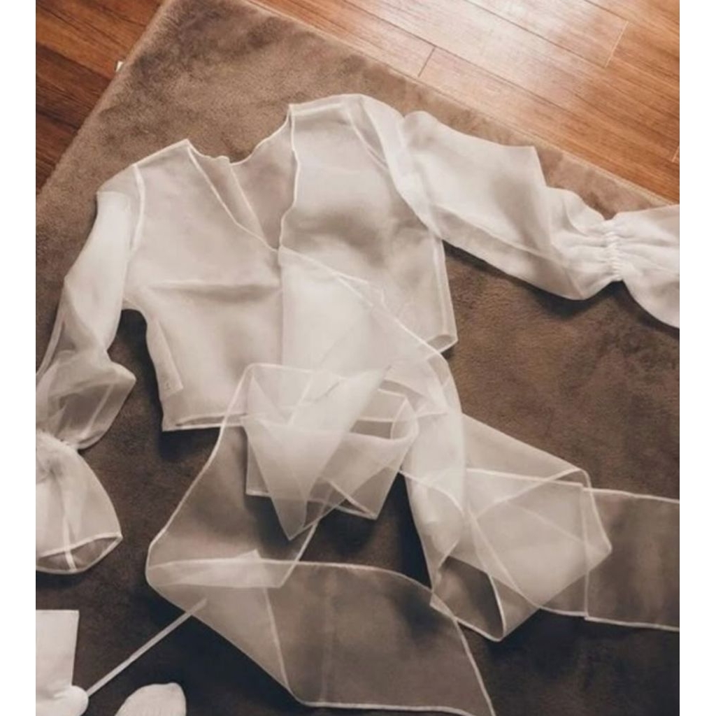 CARDIGAN ORGANZA SHOPE II CARDIGAN II BOLERO ORGANZA II CARDIGAN ORGANZA IICROP TOP ORGANZA II CROP 