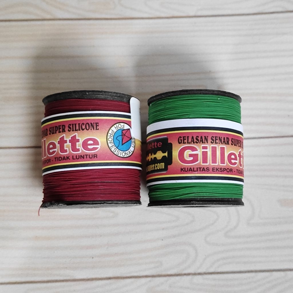 Senar Gelasan 0,27 mm 15 yard Gilete Tajam