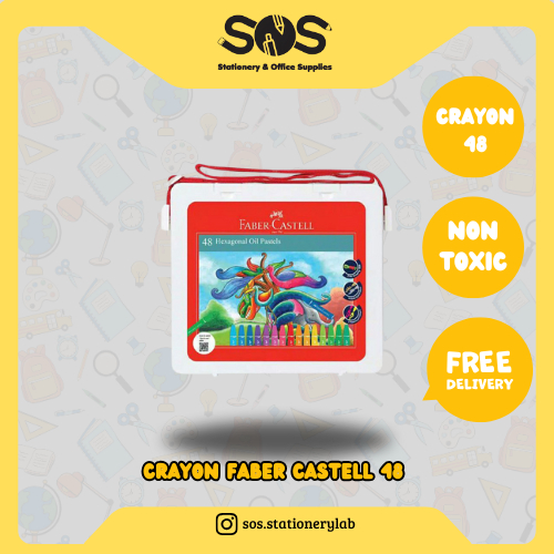 

Crayon Hexagonal Faber Castell 48 Warna