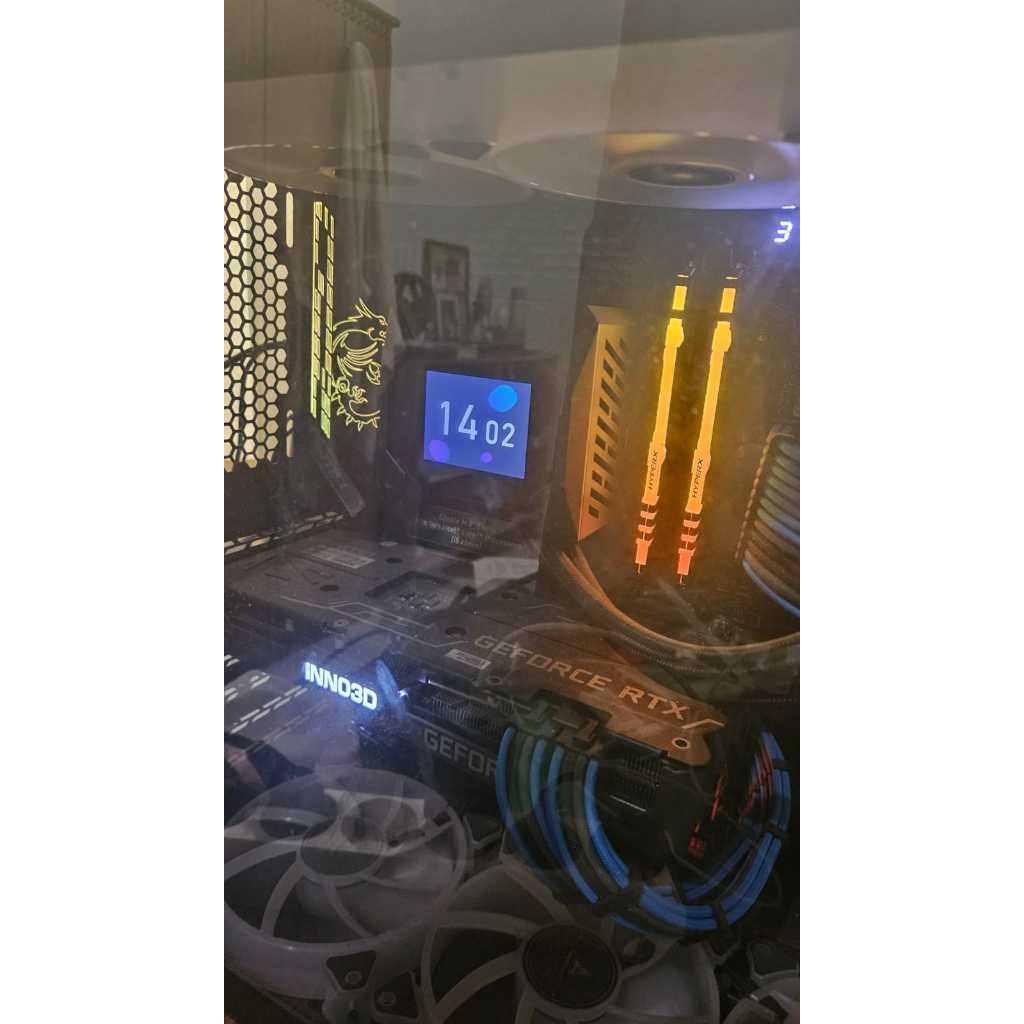 PC Gaming I7- 11700K , RTX 3070 , Ram 16gb Lianli , MSI