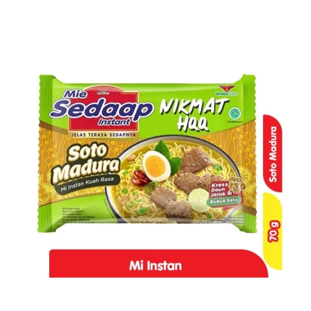 

sedaap mie soto madura