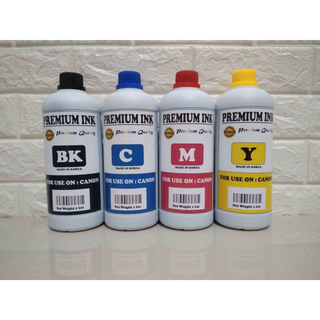 Tinta Refill / Isi Ulang Printer CN G1000,G1010,G2000,G2010,G3000,G3010,G4000,G4010 isi 1 Liter Prem