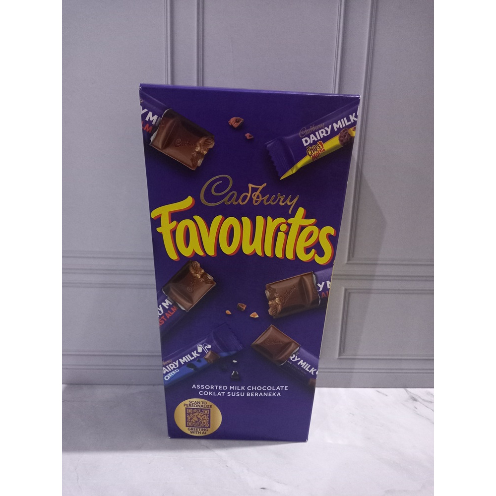 

Coklat Cadbury Favourites 4 Kemasan Kotak