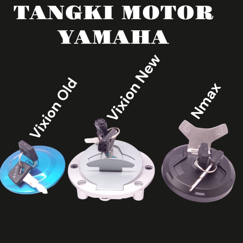 Tutup Tangki Bensin Yamaha :  Vixion Old, Vixion New, Nmax Kualitas terbaik setara dengan ori
