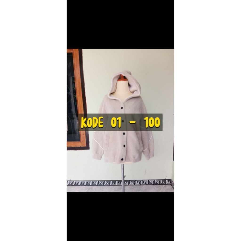 rajut fuzzy anggora bulu halus