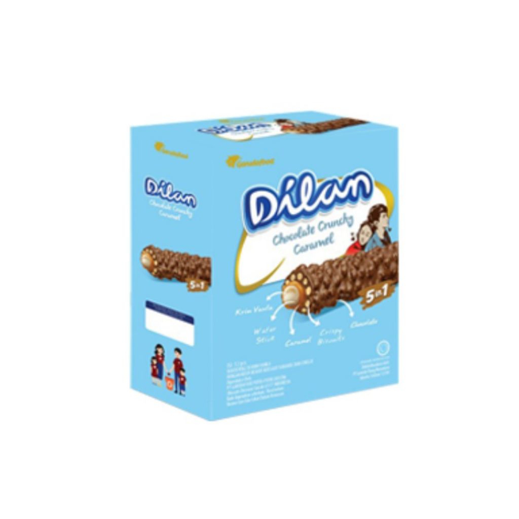 

SNACK - Dilan Choco Crunchy Caramel isi 12pcs x 23g