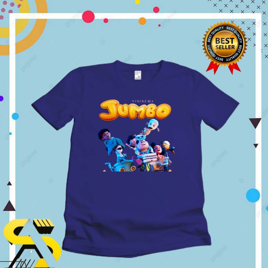 BAJU ANAK KAOS ATASAN ANAK JUMBO FLM ANIMASI