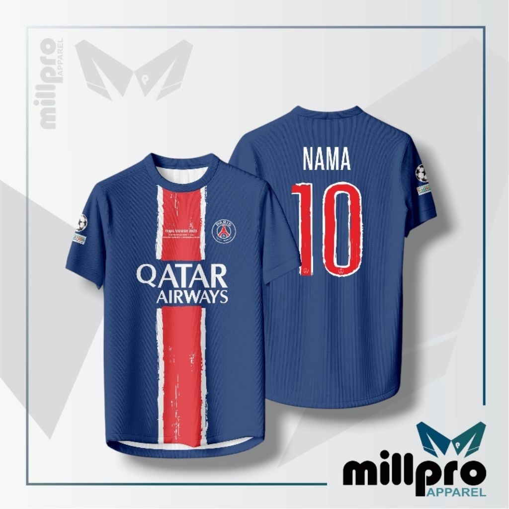 Jersey Baju Bola Final Munich 2025 - Juara UCL 2025