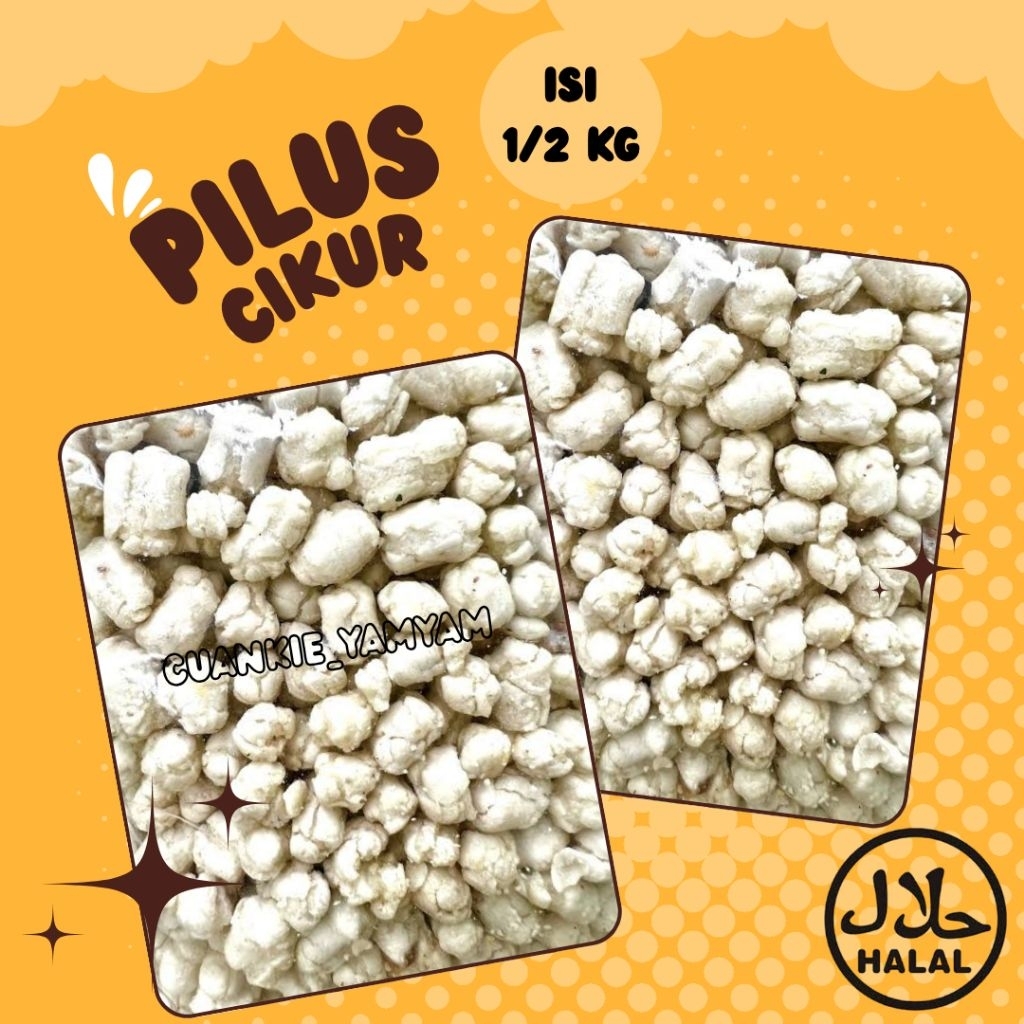 

TERMURAH | PILUS CIKUR ISI 500GR