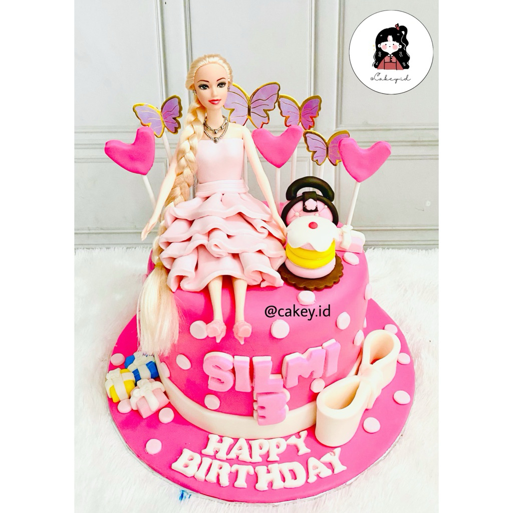 

Kue ulang tahun barbie