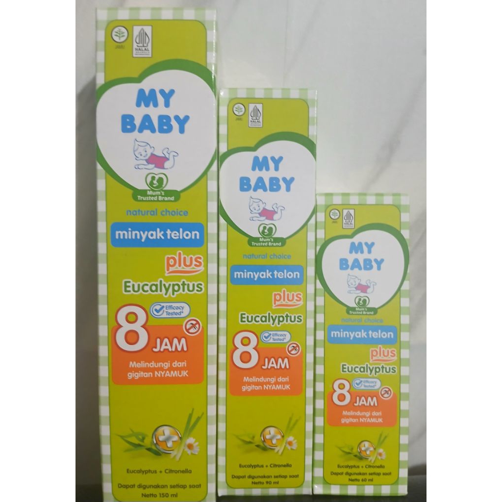 MY BABY MINYAK TELON PLUS 8 JAM