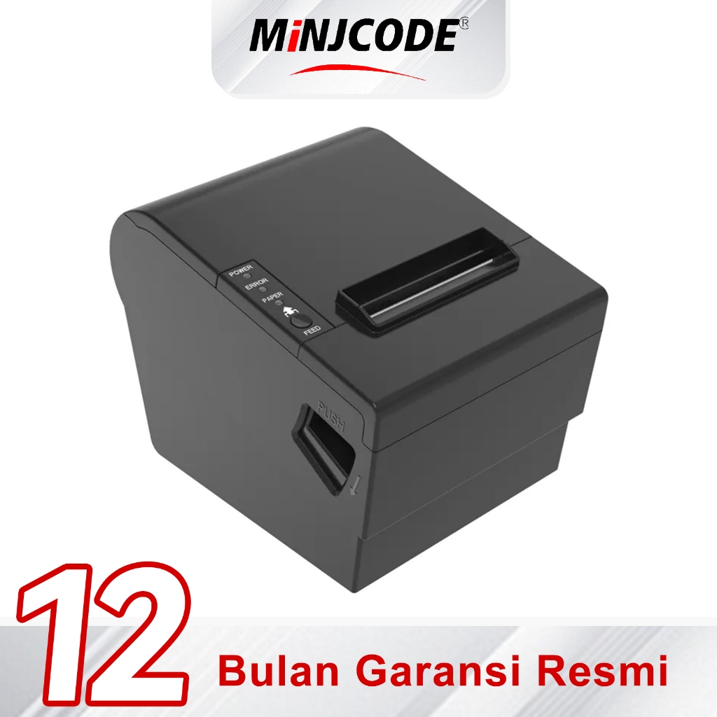 Printer Barcode Label Thermal 80mm Usb+Lan+Wifi