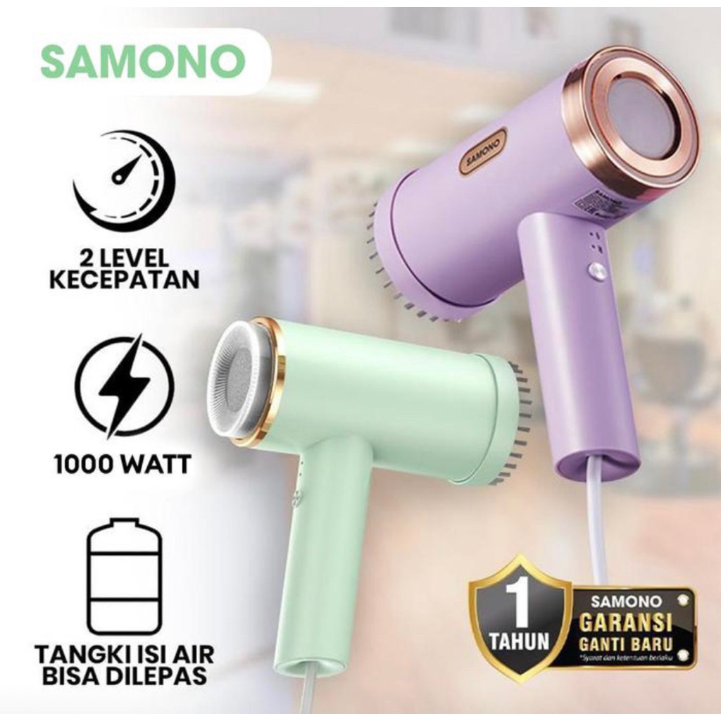 Samono Setrika Uap SW-GSG120 Setrika Uap Alat Setrika Baju Mesin Steamer Baju | Setrika Uap
