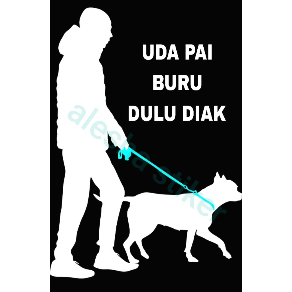 

stiker kata- kata minang stiker buru babi stiker hobi urang minang bisa untuk motor dan mobil