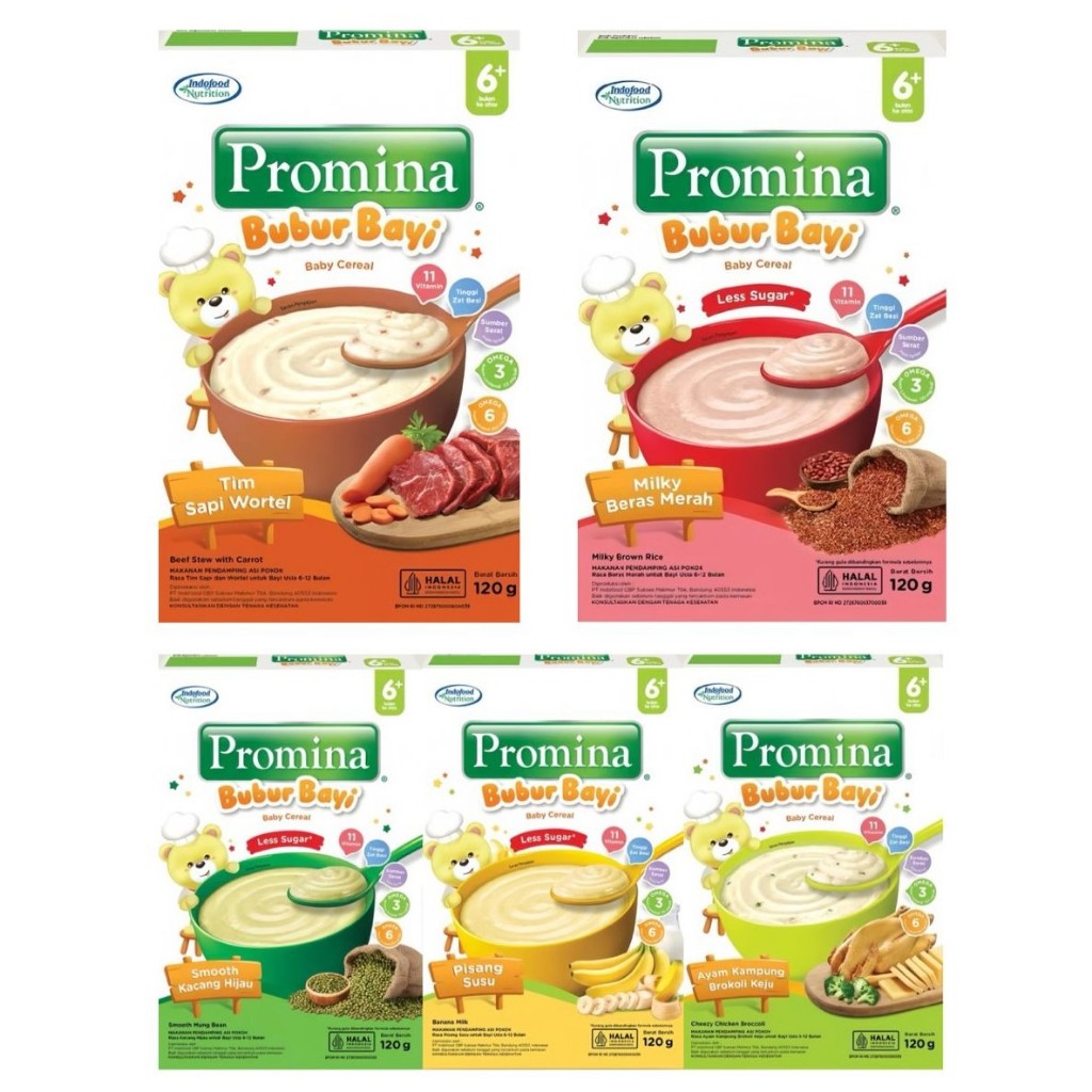COD [All Varian] PROMINA BUBUR BAYI / Bubur Bayi Promina / Bubur Bayi