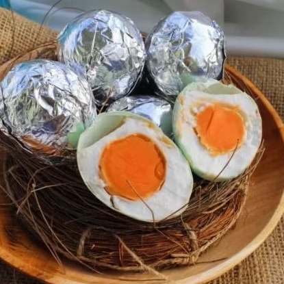 

TELUR ASIN OVEN MASIR GURIH | OLEH-OLEH KHAS KAMPUNG BEBEK SIDOARJO