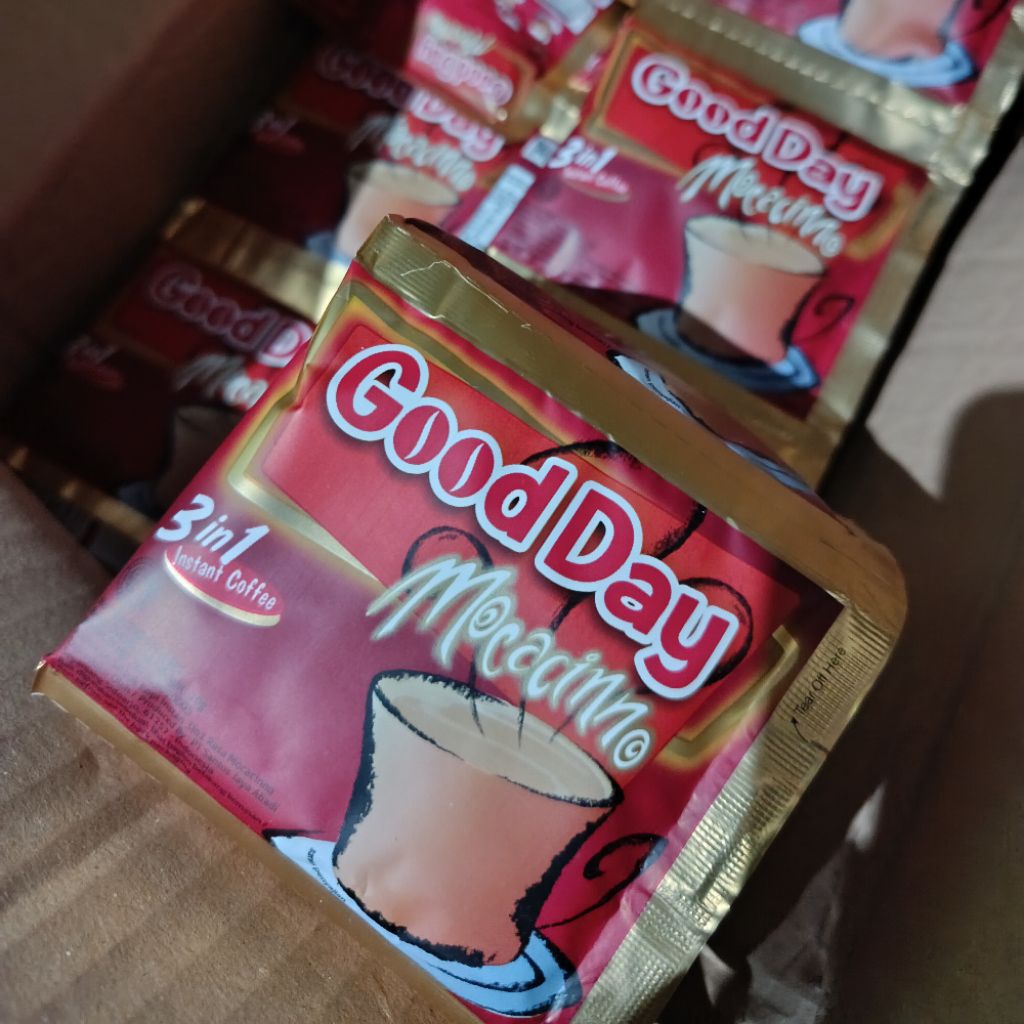 

Good day mocacinno 1 karton || kopi good day || mocacinno || 120 sachet