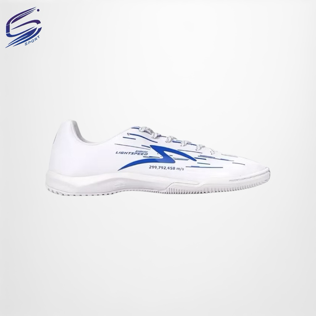 SEPATU FUTSAL SPECS LIGHTSPEED REBORN WHITE/DAZZLING BLUE