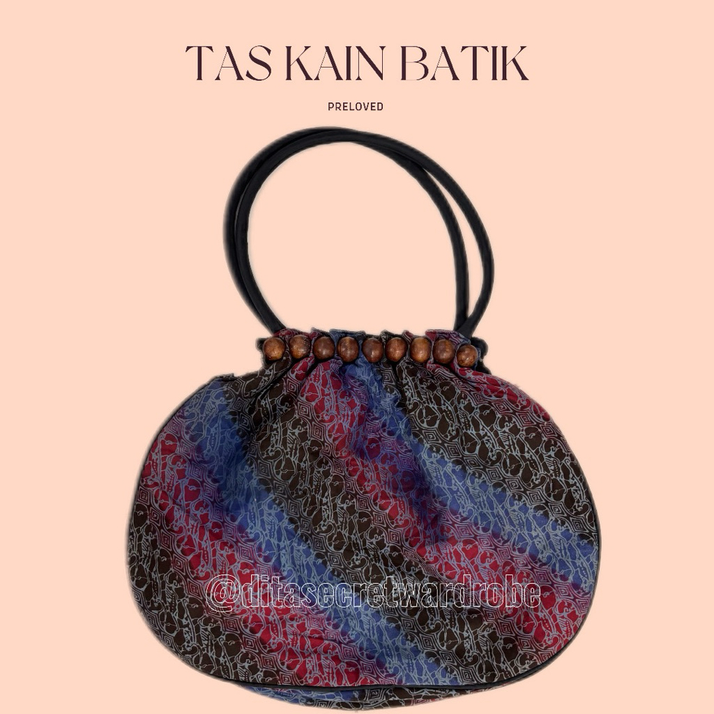 Preloved TAS KAIN BATIK