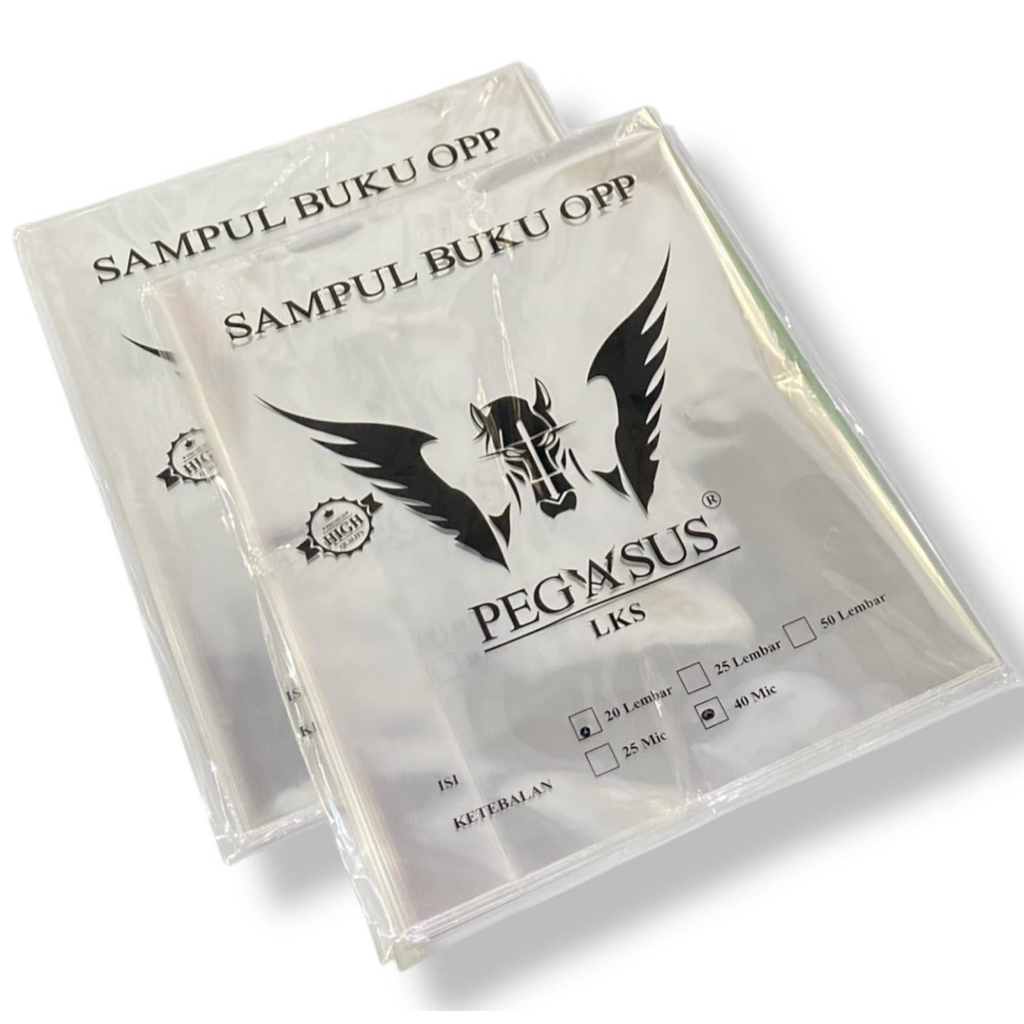 

SAMPUL OPP LEM/PLASTIK LKS/LEMBAR KERJA SISWA/20 LEMBAR